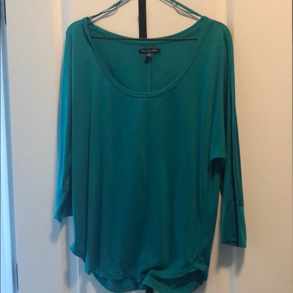 Teal top from American Eagle